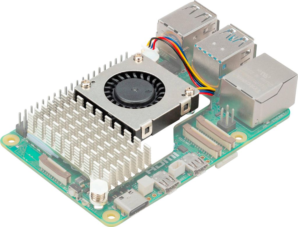 Joy-IT Raspberry Pi Aktiv Kühler, Chipsatzkühler Produktbild 