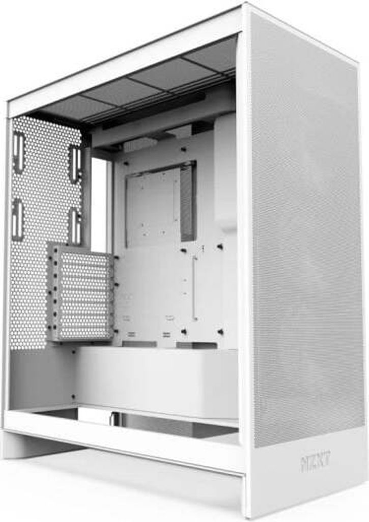 NZXT H7 Flow 2024 Gehärtetes Glas USB 3.2 Weiß