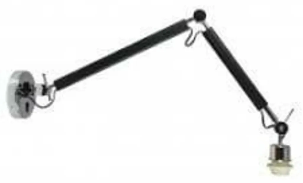 Applique Zyta S AZ1844 Azzardo - Lampe Murale Design Noir et Chrome