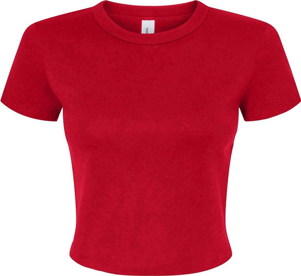 Bella + Canvas - kurzes T-Shirt für Damen PC6984 (XXL) (Rot)