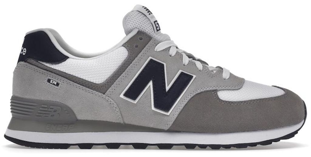 New Balance 574 Grey White Navy - EU 44 Produktbild 