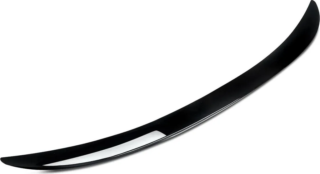 Spoiler Arrière Universel Noir Brillant ABS pour Voitures de Luxe