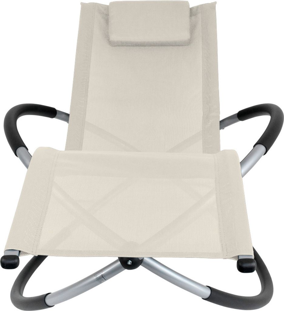 Garten Liegestuhl Schaukelliege Campingliege Strandliege Sonnenliege Gartenstuhl Klappstuhl Liege Klappbar Faltbar Relaxliege Stahl Farbauswahl Kin...