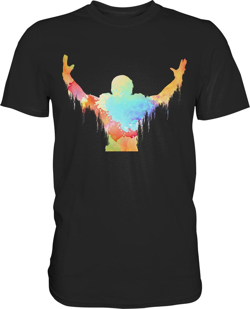 American Football T-Shirt – Black / 4XL Produktbild 