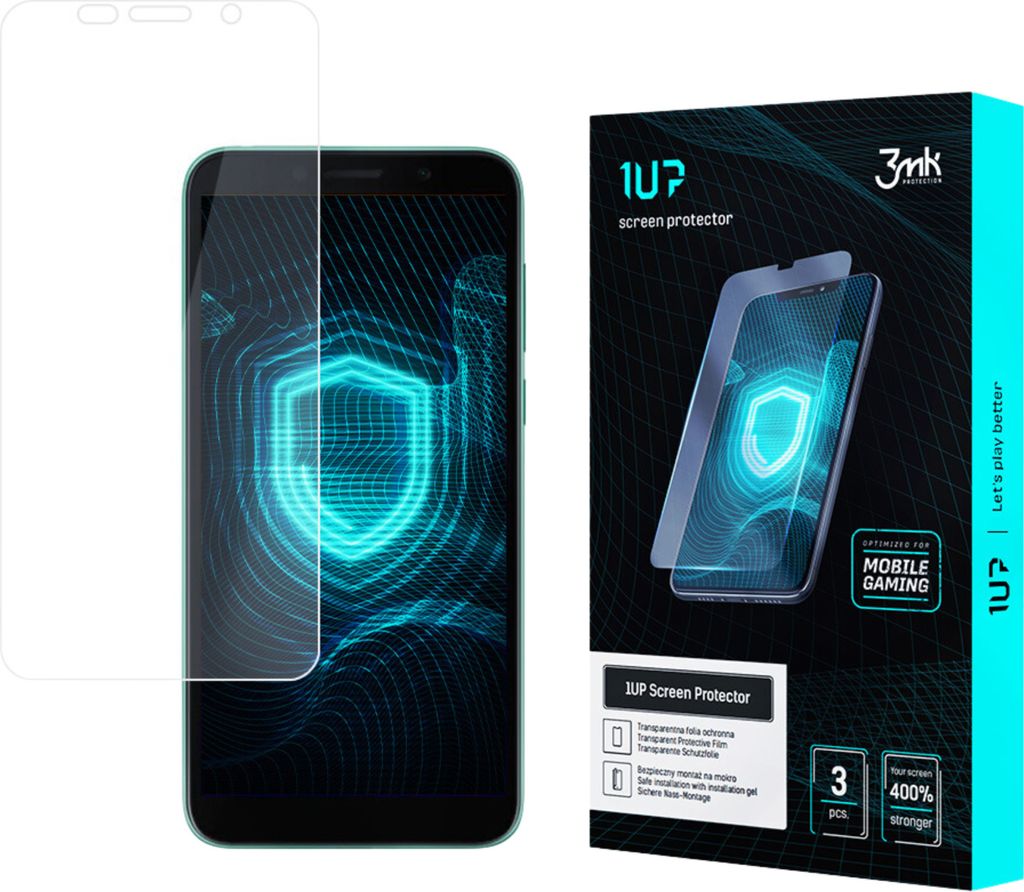 3mk Display Schutzfolie 1UP für LG Stylo 7 5G transparent Gaming (3 Stück)
