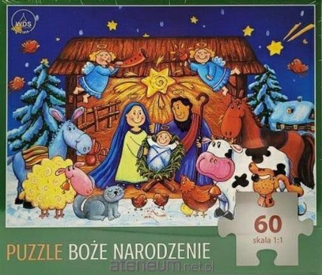 Puzzle 60 el. - Boże Narodzenie