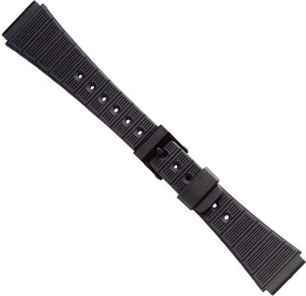Ersatzband Minott Kautschuk Wasserfest schwarz 20mm 18091