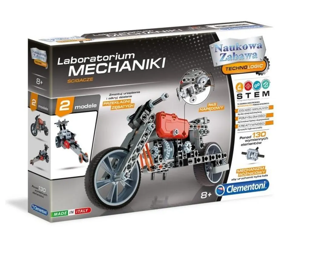 Jeu Scientifique Mechanics Lab Chasers 60955 Maquette de Voiture de Course