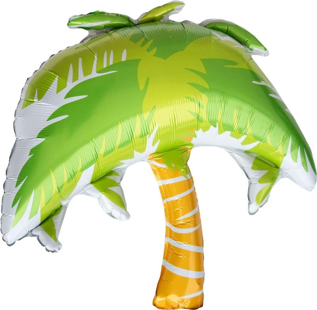 Oblique Unique Folien Luftballon Palme Ballon Sommer Garten Produktbild 