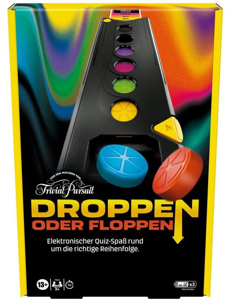 Hasbro Gaming Trivial Pursuit Droppen oder Floppen, 13 Produktbild 