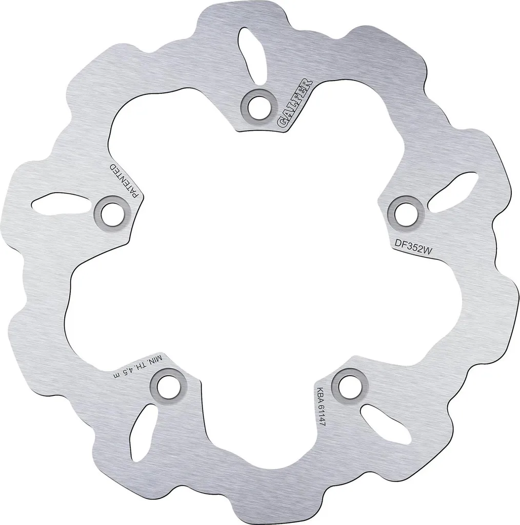 Disque Galfer DF352W rigide 240x5mm haute performance pour Suzuki GSF SV