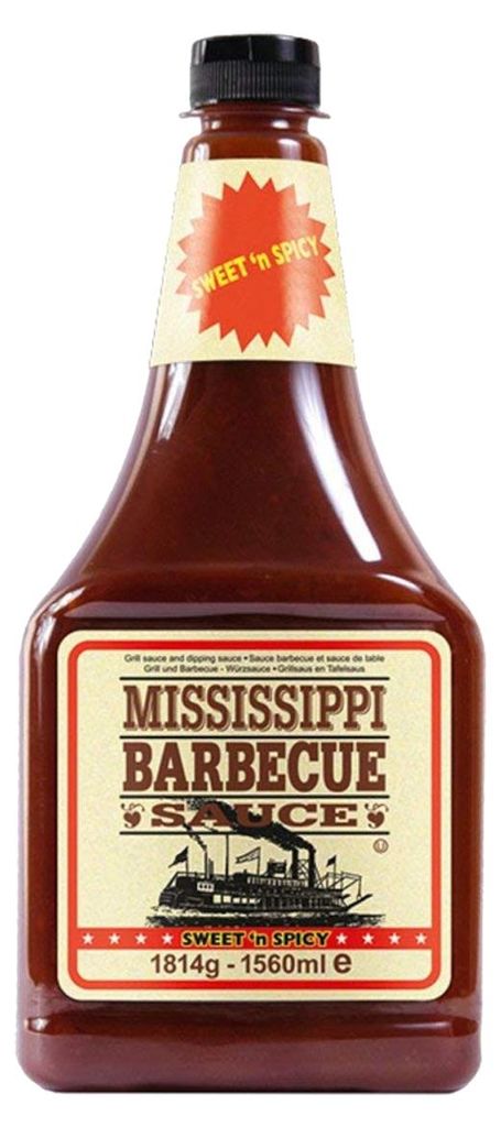 Mississippi Barbecue Sauce Sweetn Spicy pikantní příchuť Obrázek produktu 