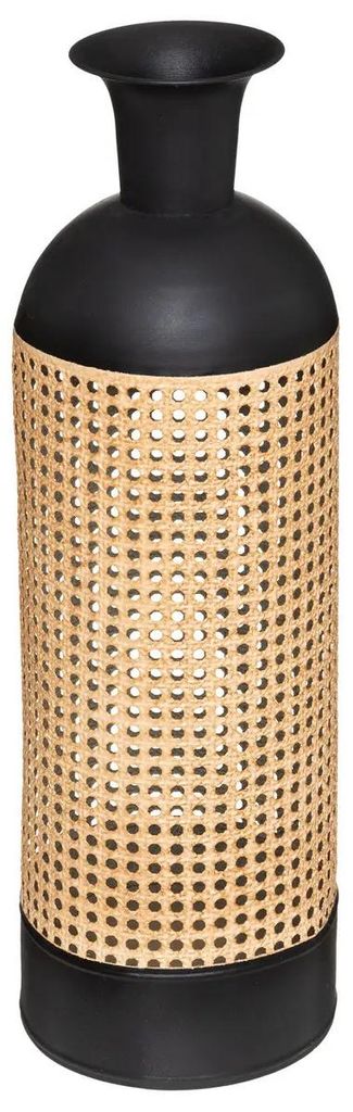 Vase "arbela" metall schwarz h61cm - Atmosphera créateur d'intérieur