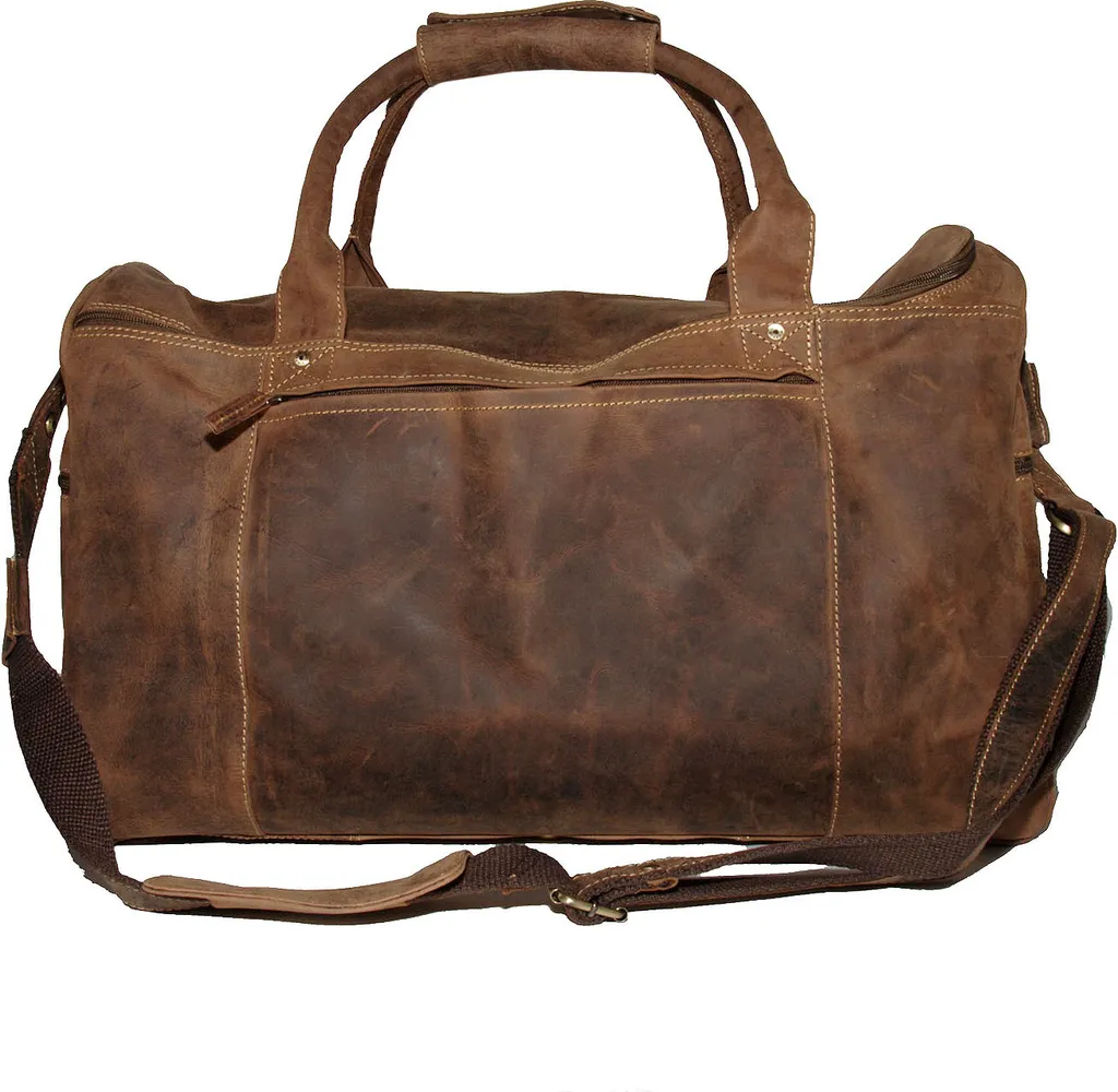 Sac de Voyage Cabine Cuir Vintage pour Homme et Femme Traveller