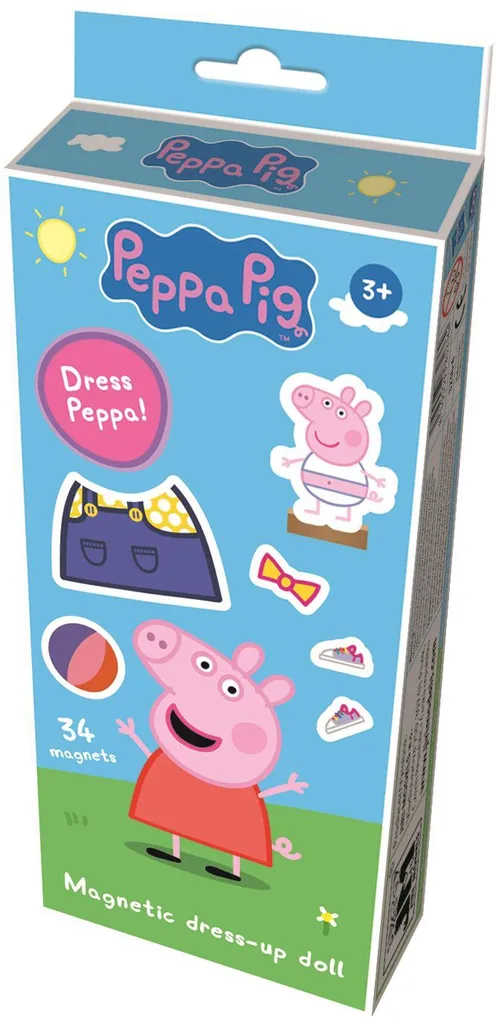 Poupées Magnétiques Peppa Pig : Fini les Jouets Perdus avec ce Kit Aimanté