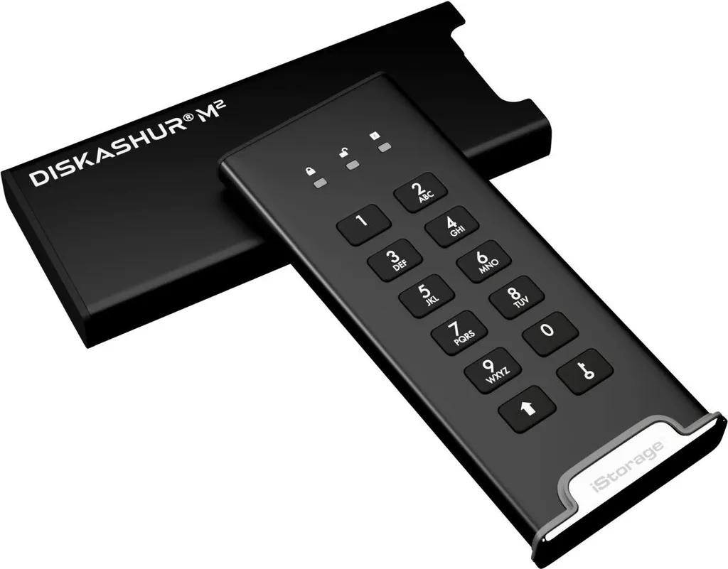 Stockage SSD 240 Go pour Télétravail et Voyages diskAshur M2 Sécurisé - 2