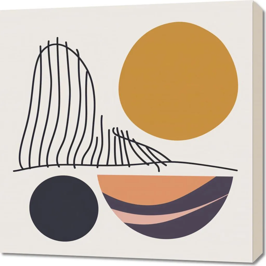 Tableau 70x70 cm Pleine Expression - Dynamisez vos Murs avec cette Toile
