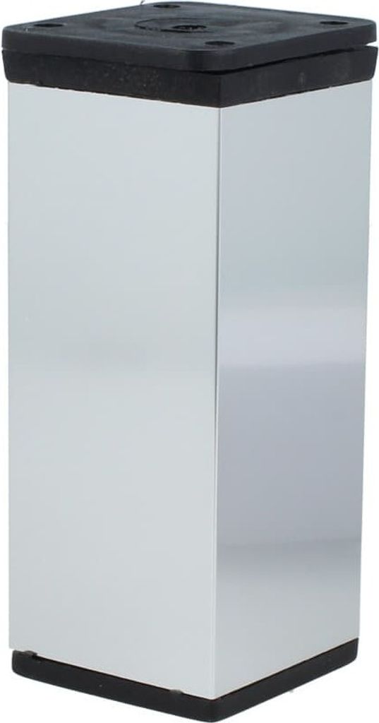 A single furniture leg is shown against a white background.