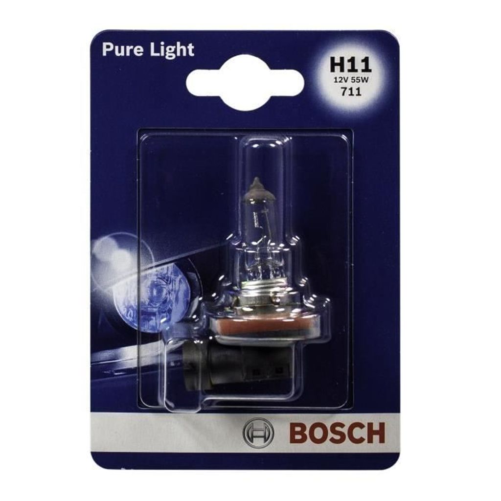 Bosch H11 Pure Light Kfz Glühlampe 12V, PGJ19-2