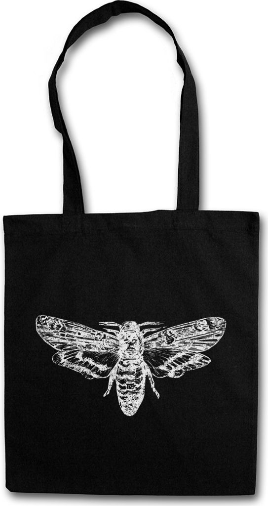 Urban Backwoods Moth, Stofftasche, Farbe: Schwarz