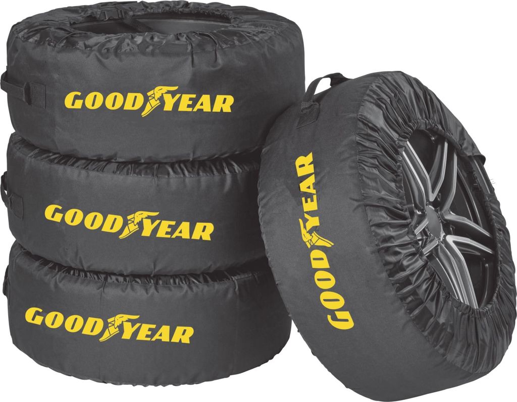 GOODYEAR Reifentaschen-Set 4-teilig schwarz Produktbild 