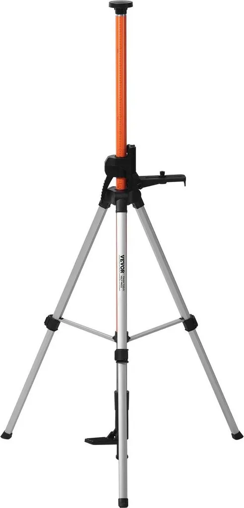 Trépied Laser Grande Hauteur 133 Pouces avec Filetage Double Format