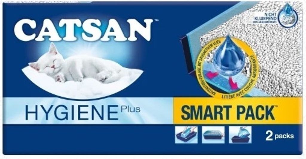 Catsan, Smart Pack, Żwirek dla kota, 2x4l (PRODUKT Z Obrázok produktu 