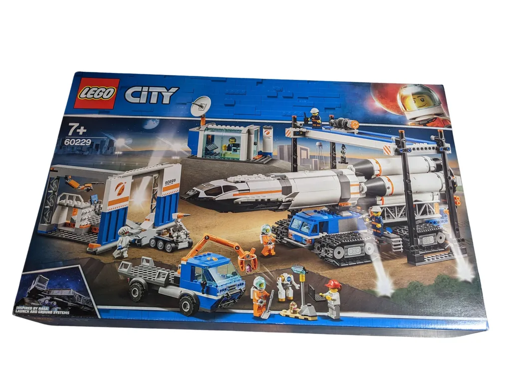 Cadeau Enfant LEGO City 60229 pour Construire une Mission Spatiale