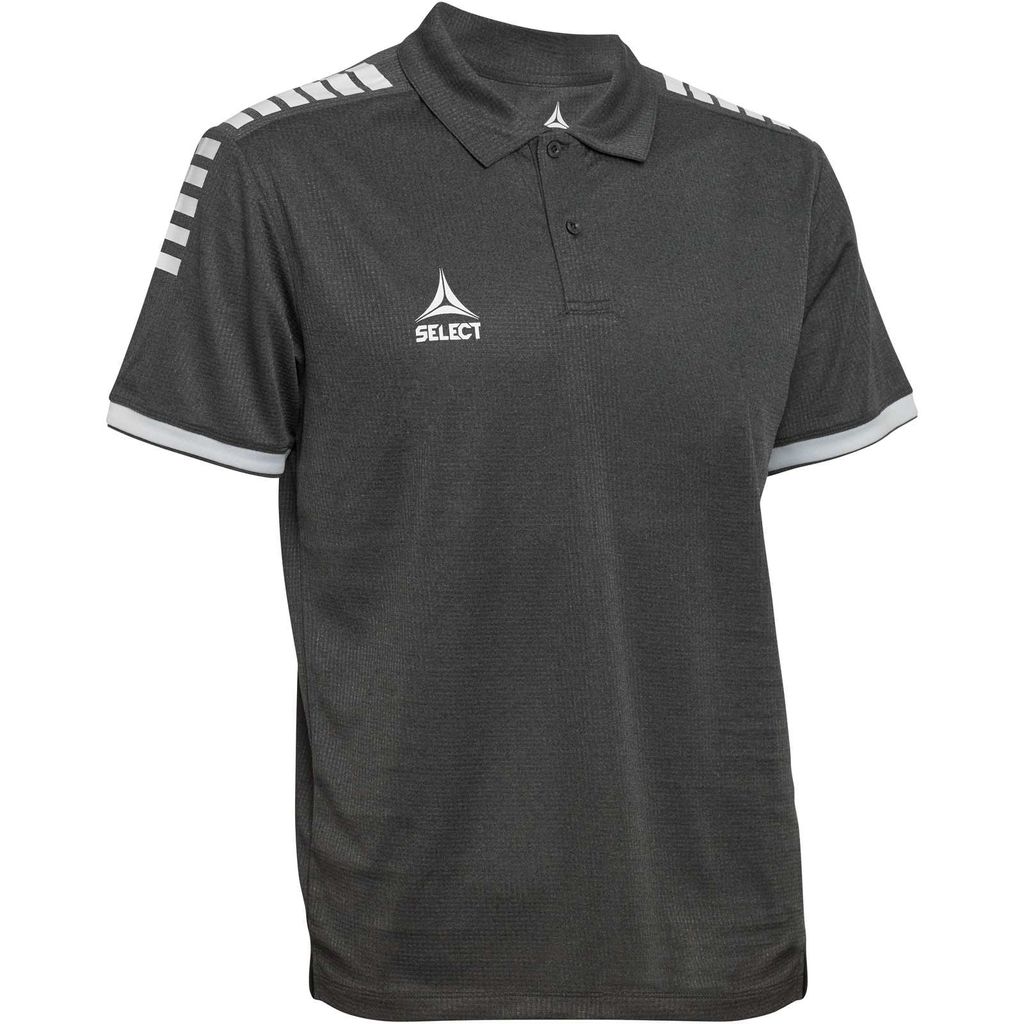 Select Monaco Polo-Shirt Herren grau Gr XXL