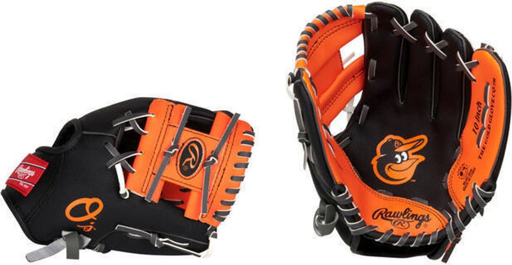 Rawlings MLB Logo Gloves LH 10 Inch Team Orioles Fanzone Artikel