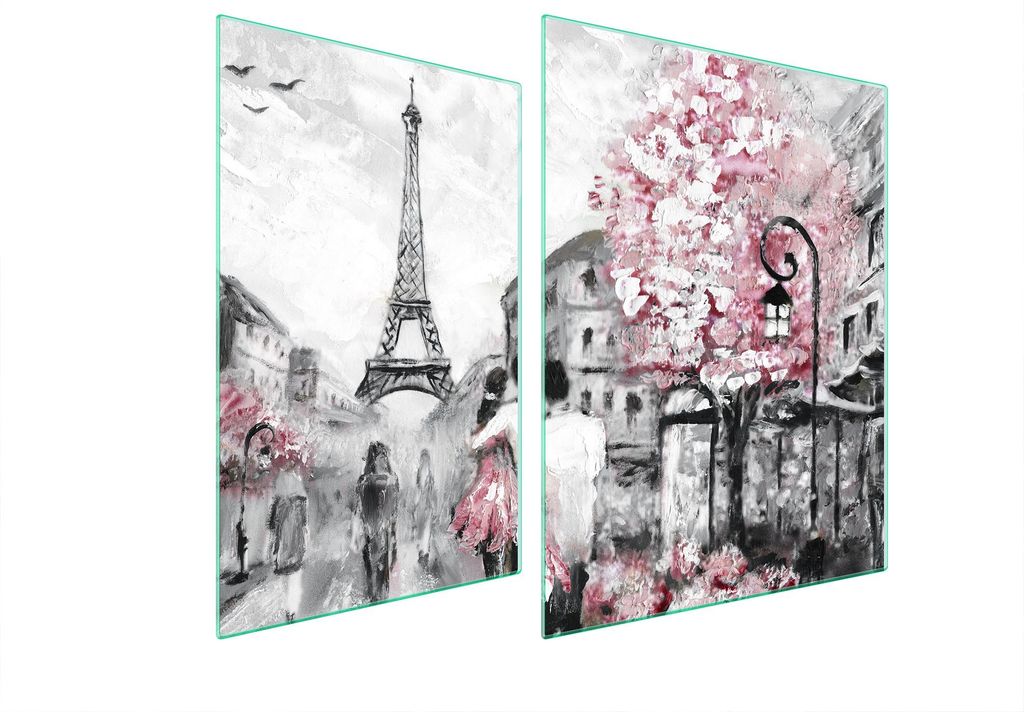 Glasschutzplatte Für Herd 70X52 Paris