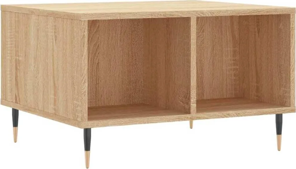 Tavolino Basso Rovere Sonoma 60x50 cm - Atmosfera Soggiorno