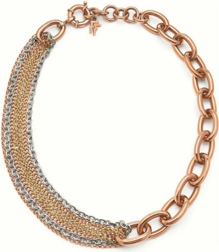 Collier Folli Follie Tich-Timeless Accessoire Idéal pour Soirée et Gala