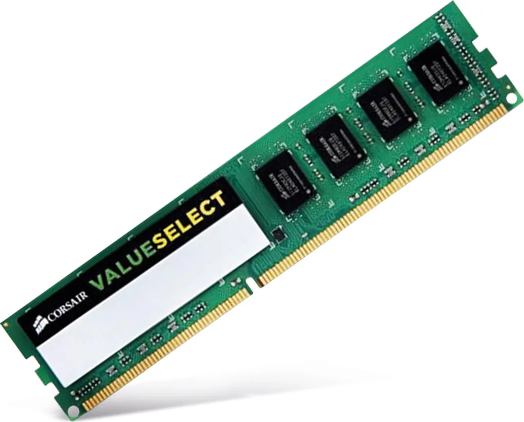 Mémoire RAM DDR3 4 Go Corsair Value Select stable et fiable