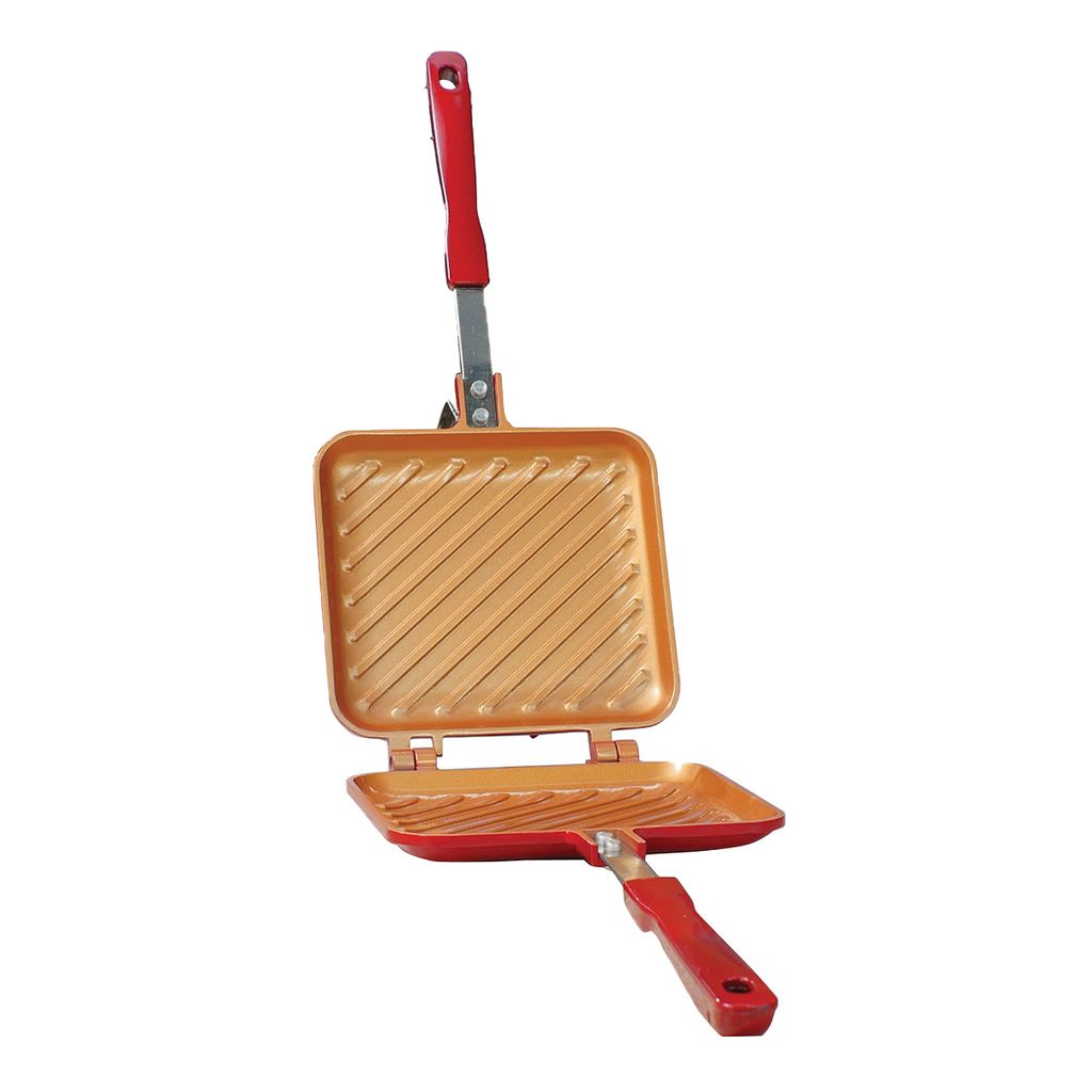 Red Copper Sandwichmaker Flipwich Stahl Rot Produktbild 