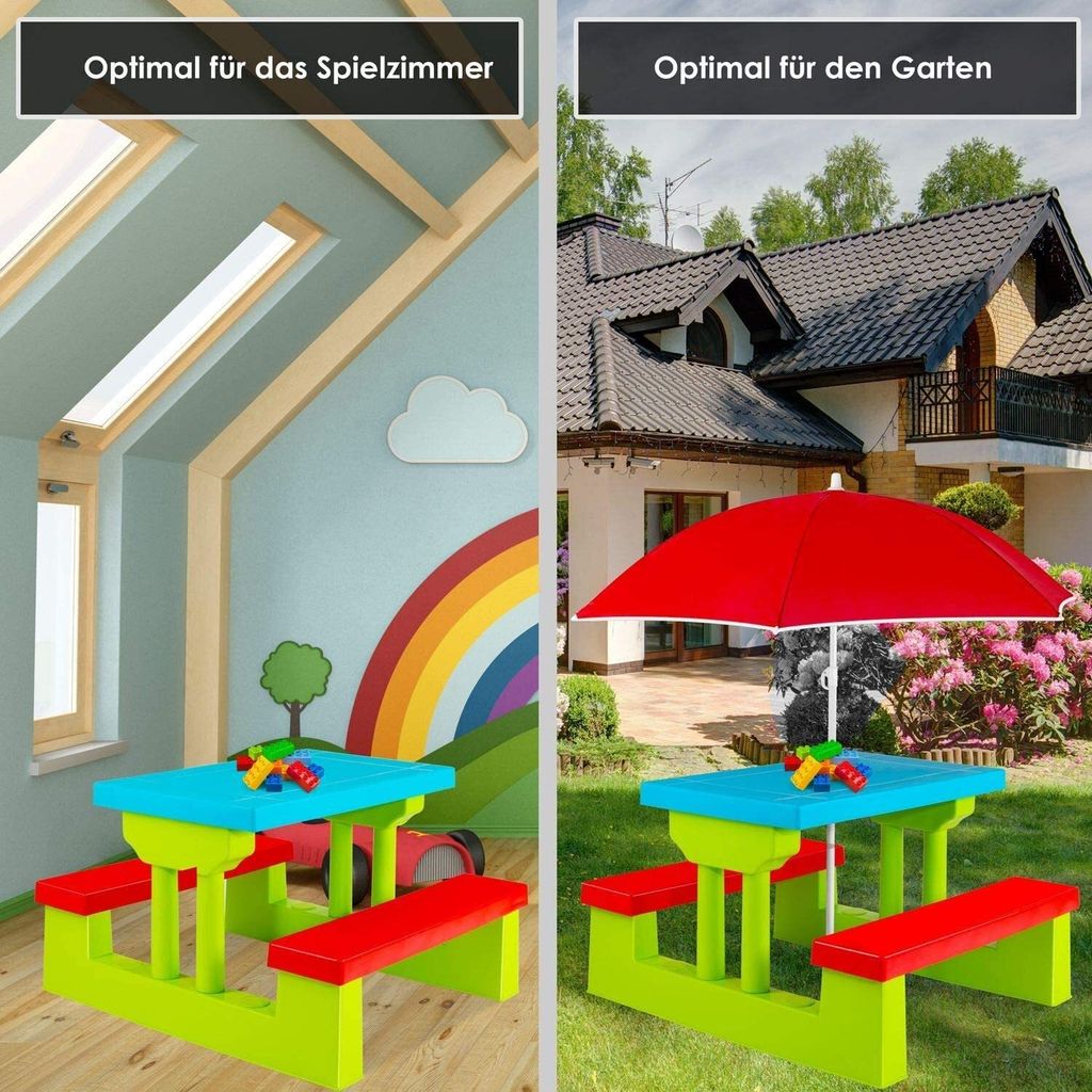 COIL Kindertische, Gartentische, Kinder-Picknicktisch mit Produktbild 5