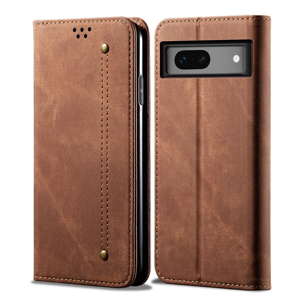 Hülle für Google Pixel 8A Leder Brieftasche Flip Bookstyle Produktbild 
