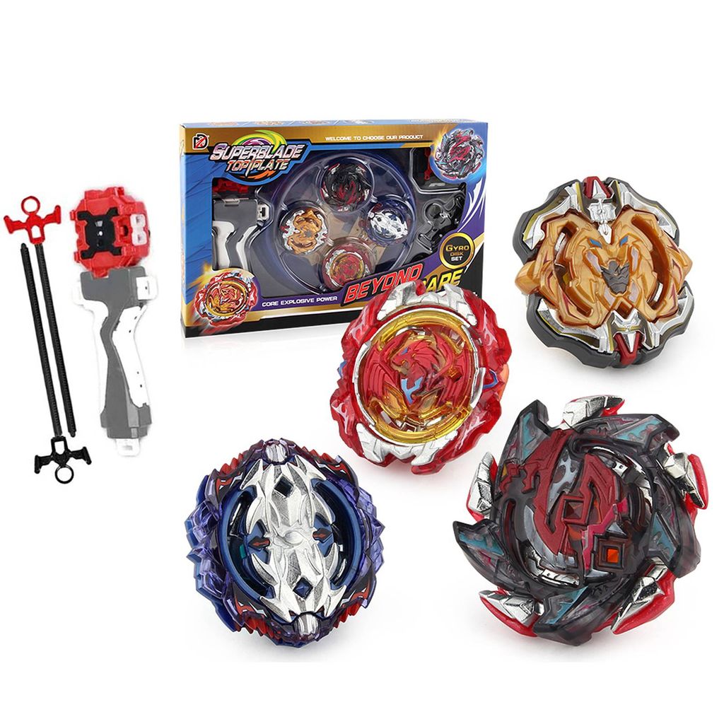 Aufbewahrungskoffer Arena Toy DE Beyblade Burst Set Spinning mit Grip Launcher