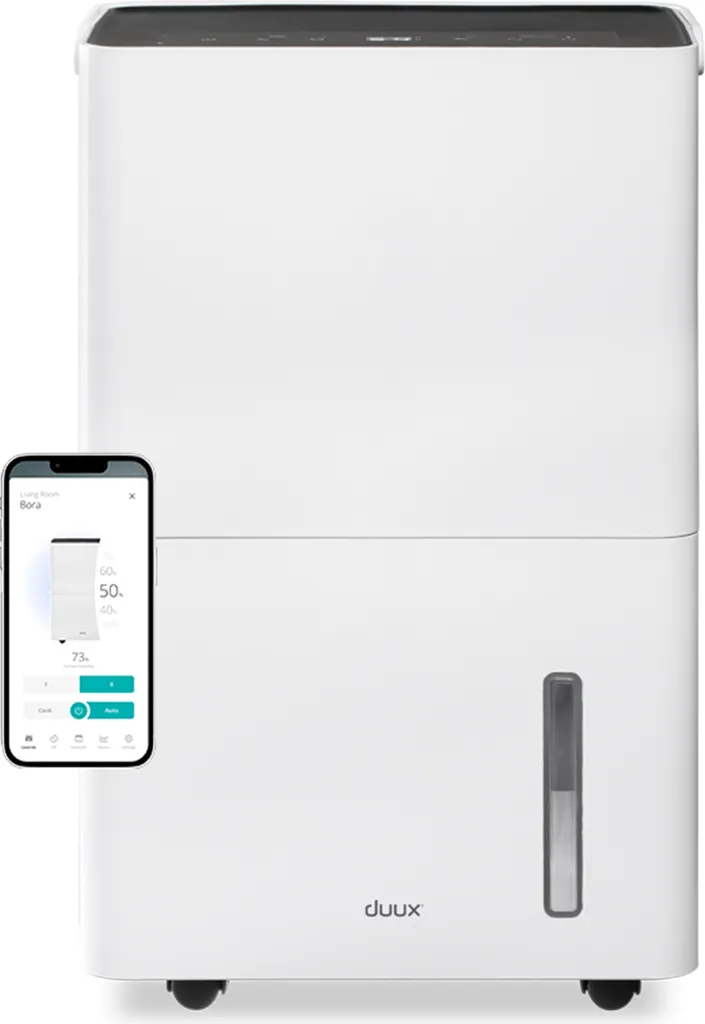 Déshumidificateur Duux Bora Intelligent - Grand Réservoir 4L - Mode Nuit