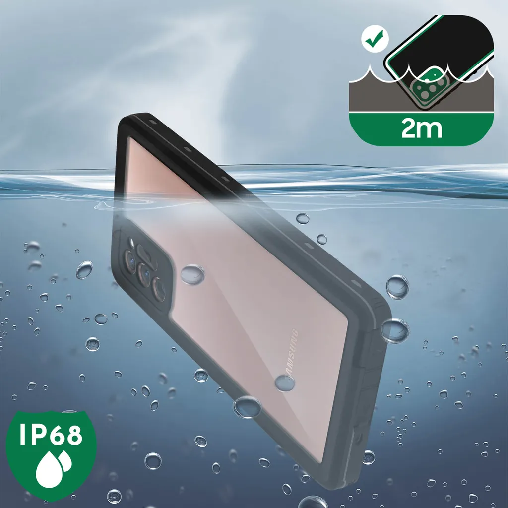 Coque de plongée IP68 Samsung Galaxy Note 20 Ultra Redpepper Noir - 3