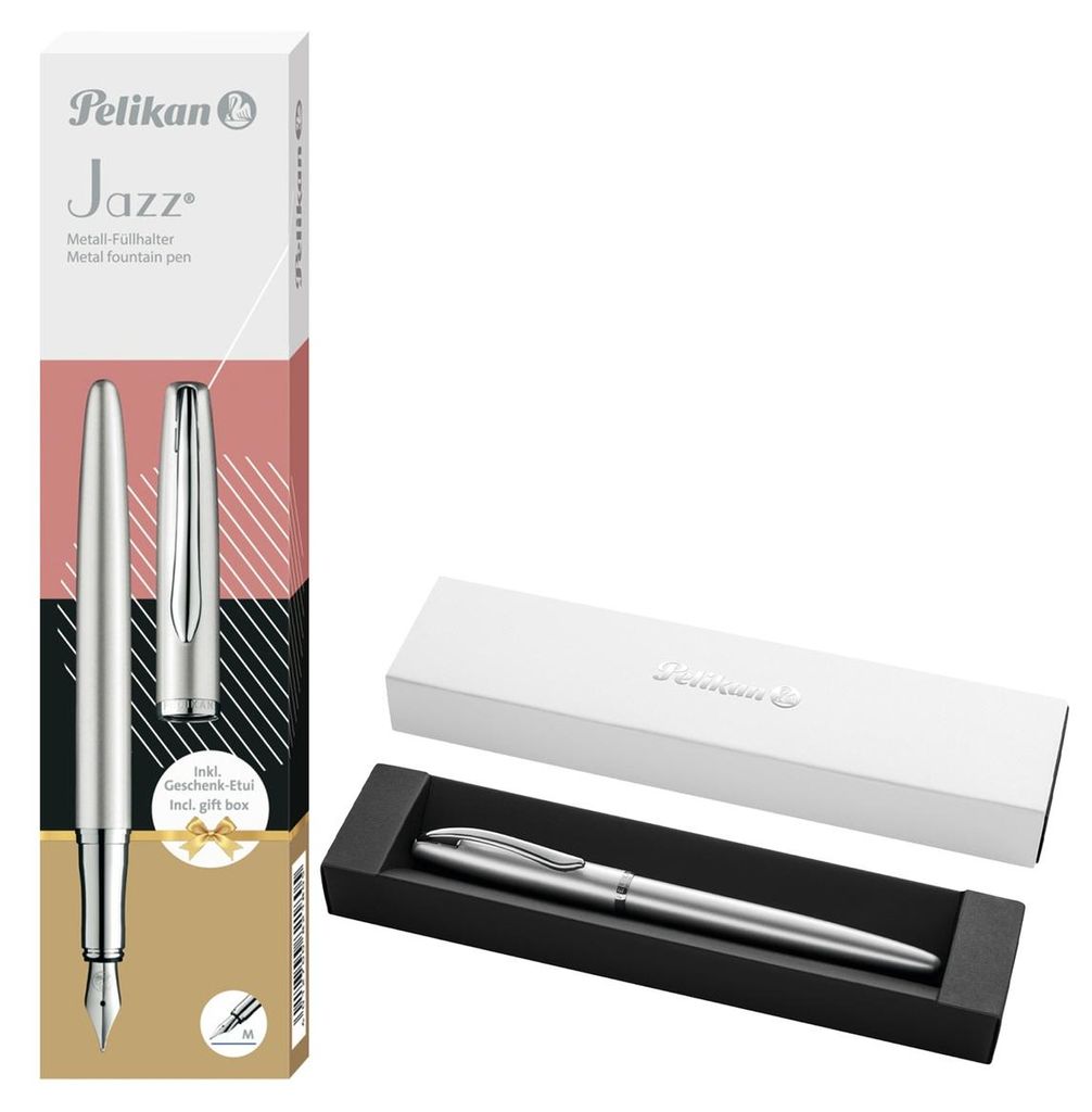 Pelikan Füllhalter Jazz Noble Elegance P36 Silber Image du produit 