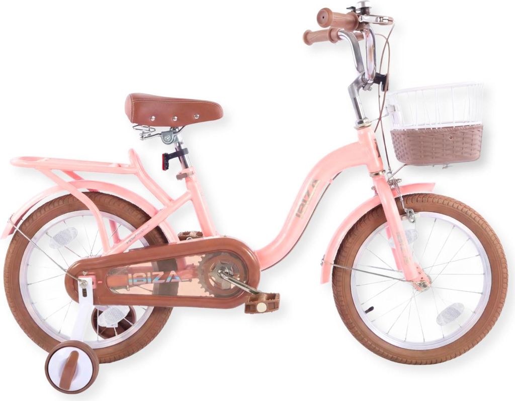 Buxibo - Kinderfahrrad für Mädchen - Ibiza - 12 Zoll - rosa Produktbild 