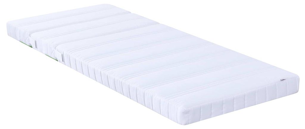 vidaXL Erweiterbare Schaumstoffmatratze 80 x 200 cm Weiß