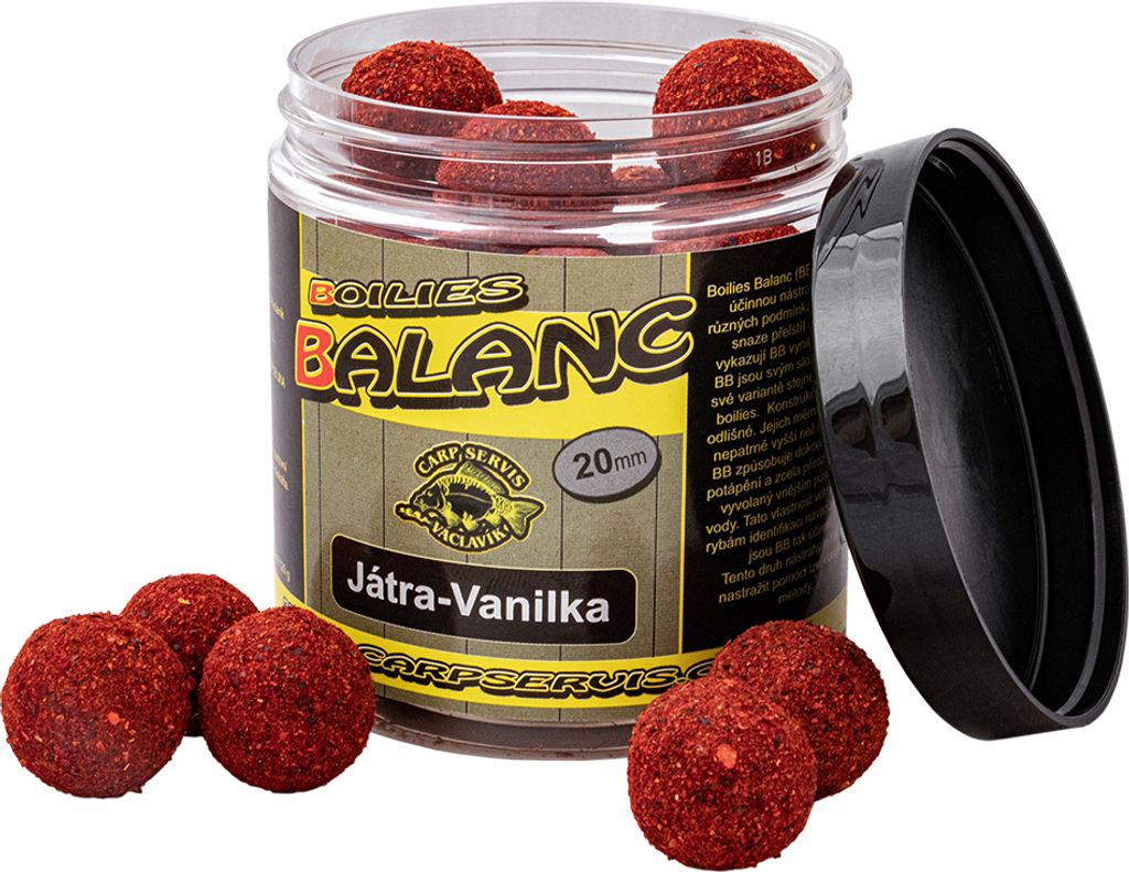 Karpfen Servis Václavík boilies Balanc Leber-Vanille 120g 3204