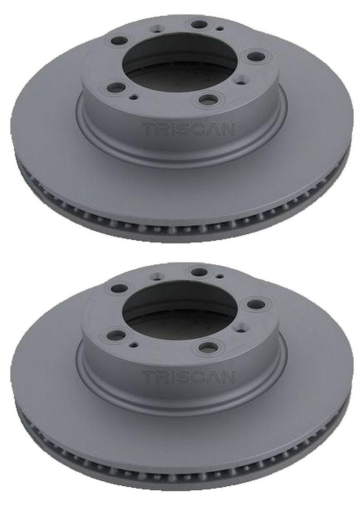 2 Bremsscheiben belüftet Ø 298 mm TRISCAN passend für PORSCHE BOXSTER