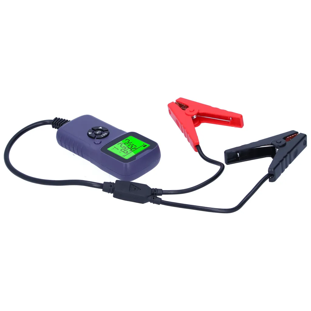 Testeur Batterie LCD A300 avec Analyseur Numérique - Design Pourpre Compact - 5