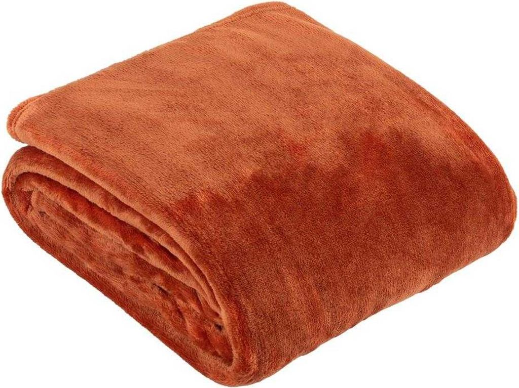 Furn - "Harrow" Überwurf, Fleece RV3654 (140 cm x 180 cm) (Rot)