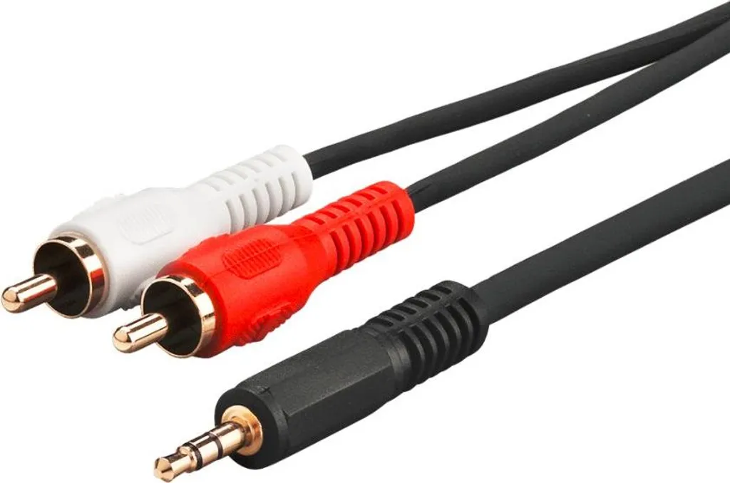 Microconnect AUDLC15G cavo audio 15 m 3,5 mm 2 x RCA Nero