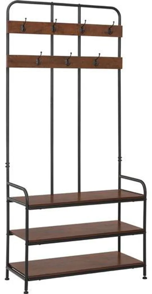 Portemanteau vestiaire de style industriel - Meuble de rangement entrée