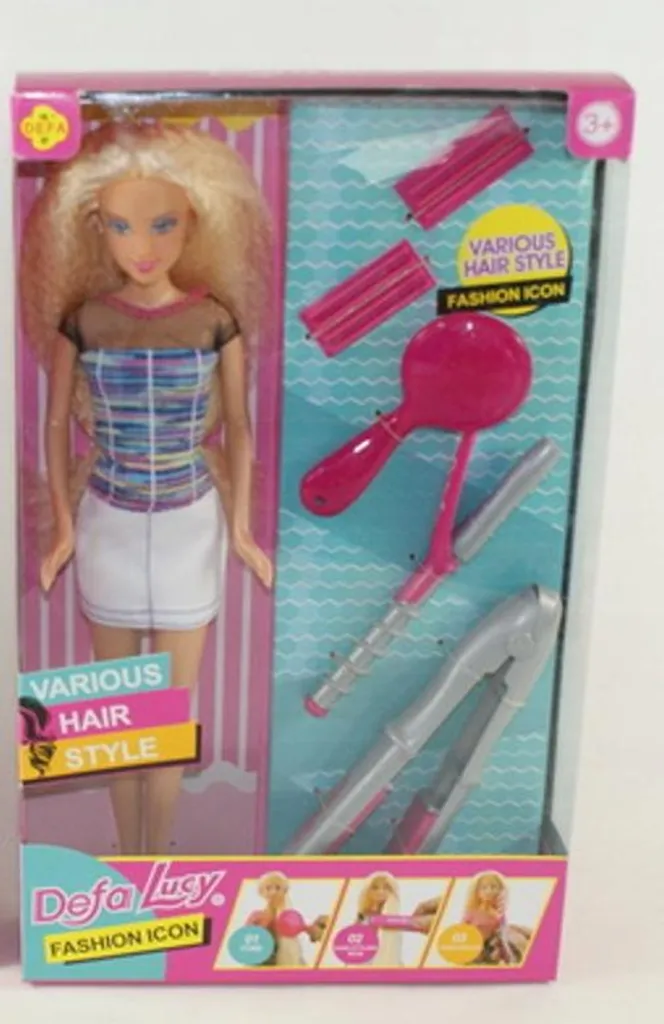 Set de Coiffure pour Poupée 3803 : Idéal pour Jouer au Coiffeur